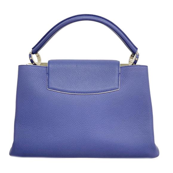 LOUIS VUITTON Handbag Capucines MM Light Blue Ladies - Picture 10 of 10